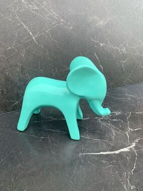 Hobby Lobby turquoise elephant figurine